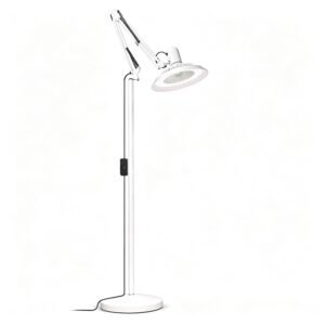 DS-CZWZDFS36BDR+DSQ 36W Succulent Grow Light with Cooling Fan | Floor Standing Adjustable Plant Lamp for Color Enhancement & Summer Heat Relief