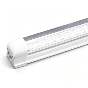 DS-T8SPZWDG Double Row T8 LED Grow Light Tube | 10W-25W Full Spectrum Plant Grow Bar for Indoor Shelf Succulents & Flowers