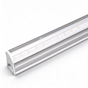 DS-T5DPZWDG Single Row T5 LED Grow Light Tube | 5W-20W Full Spectrum Slim Plant Grow Bar for Indoor Shelf Succulents & Seedlings