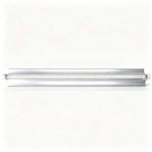 DS-CUVDG220VT8 Double Row T8 LED Grow Light Tube with Reflector Cover | 23W 4000K Full Spectrum High-Efficiency Plant Grow Bar for Indoor Shelf & Desktop Plants