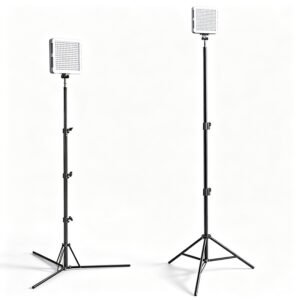 DS-SKGLDK New Dual Switch LED Grow Light with Adjustable Tripod Stand | Full Spectrum Plant Growing Lamp for Indoor Succulents & Flowers